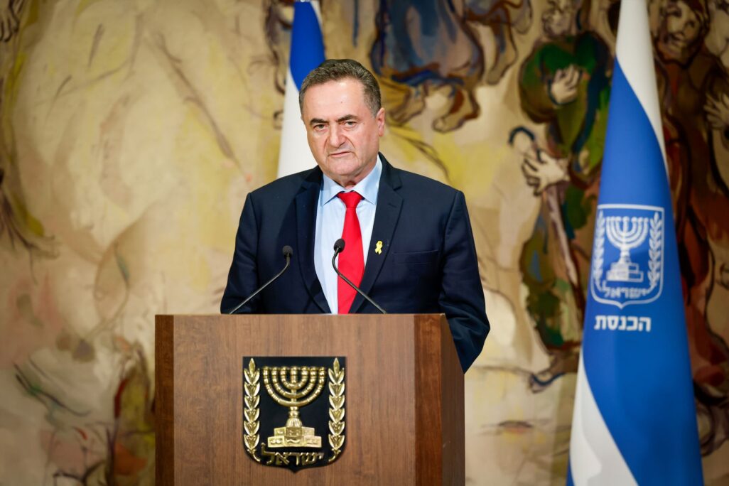 שר הביטחון ישראל כ"ץ בטקס יום השואה בכנסת (צילום: נועם מושקוביץ, דוברות הכנסת) שר הביטחון ישראל כ"ץ בטקס יום השואה בכנסת (צילום: נועם מושקוביץ, דוברות הכנסת)