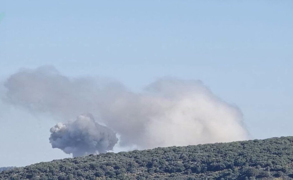 נפילה באזור שומרה בגליל המערבי (צילום: לפי סעיף 27א) נפילה באזור שומרה בגליל המערבי (צילום: לפי סעיף 27א)