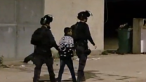פשיטה משטרתית על היישוב תראבין (צילום: באדיבות המועצה לכפרים לא מוכרים)