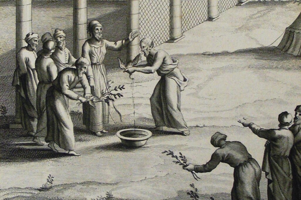 טהרת הצרעת (איור: Philip De Vere)