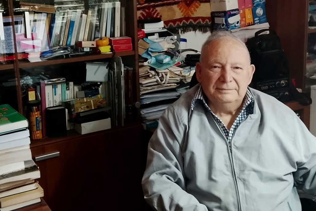 פרופ' יוסף שיטרית: "הערך העיקרי שחשוב למדינה, התכונה שנחוצה למנהיגות שלה, זו השפיות. להיות מודע לכוחות שלך ולהתנהג ברציונליות, לא רק באמונה משיחית" (צילום: נוי קוגמן)