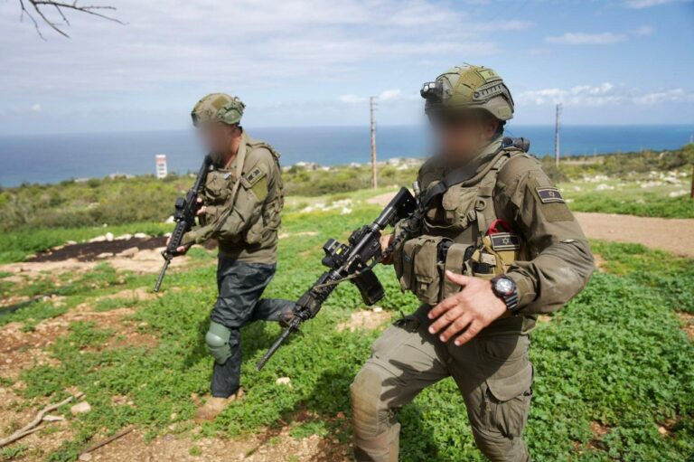 פעילות חטיבה 226 בדרום לבנון (צילום: דובר צה"ל)