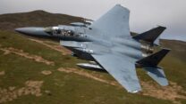 מטוס F-15E (צילום: Peter R Foster IDMA / Shutterstock.com)