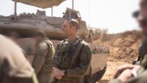 מפקד חטיבת השריון 401, אל״מ מאיר בידרמן, נפצע היום באורח קשה מפיצוץ רחפן נפץ (צילום: דובר צה"ל)