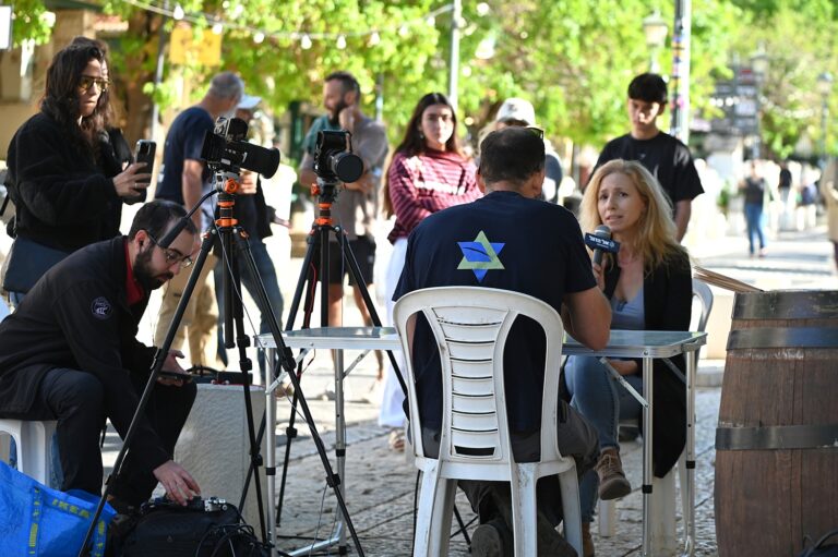 El HaDegel in the "Explain it to Me" project in Zikhron Ya'akov (Photo: Or Gueta)