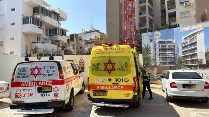 עובד נהרג ו-11 נפצעו בתאונות עבודה בשבוע החולף