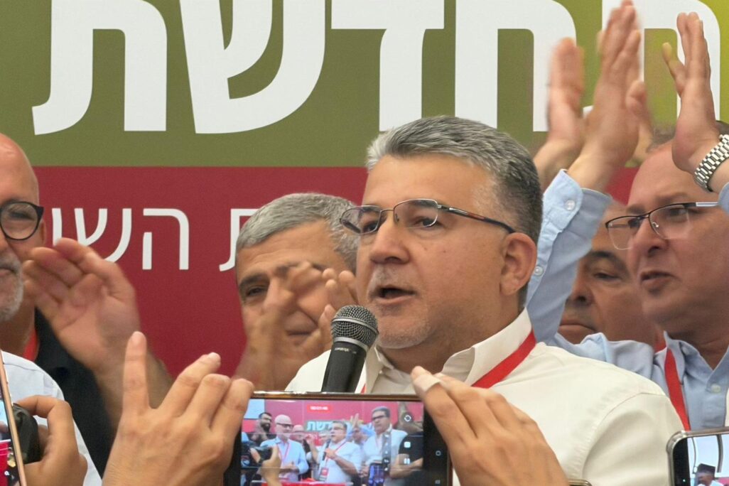 ד״ר יוסף ג׳בארין, ראש מפלגת חד"ש (צילום: פלאש 90)