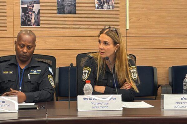 יועמ"ש יאחב"ל שרית אלישע אל עמי (מימין) בדיון על היעלמות היימנוט קסאו בוועדת העלייה והקליטה בכנסת (צילום: ללא קרדיט)