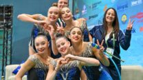נבחרת ישראל בהתעמלות אומנותית (צילום: איגוד ההתעמלות בישראל, Filippo Tomasi)