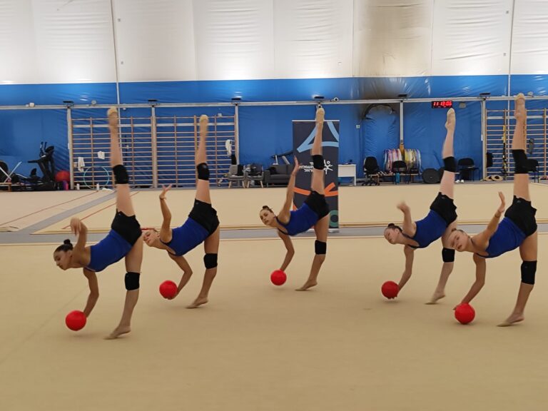 נבחרת ישראל בהתעמלות אומנותית (צילום: ליאור ברטל)