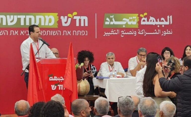 איימן עודה (צילום: חיים גולדברג, פלאש 90)