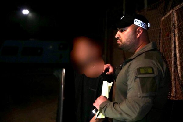 מעצר חשודים בצפון הארץ (צילום: דוברות המשטרה)