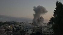 פיצוץ עקב תקיפת צה""ל בדרום לבנון (צילום: רשתות חברתיות לפי סעיף 27א')