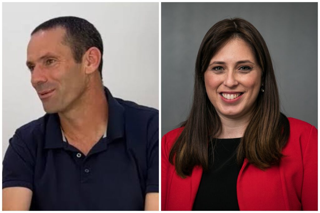 ראש מערך ההסברה ציפי חוטובלי וראש מטה ההסברה הלאומי הנכנס סא"ל (במיל') נעם שפירא (צילומים: אוליבייה פיטוסי/ פלאש 90, סלע מאיר) ראש מערך ההסברה ציפי חוטובלי וראש מטה ההסברה הלאומי הנכנס סא"ל (במיל') נעם שפירא (צילומים: אוליבייה פיטוסי/ פלאש 90, סלע מאיר)