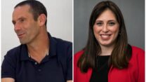 ראש מערך ההסברה ציפי חוטובלי וראש מטה ההסברה הלאומי הנכנס סא"ל (במיל') נעם שפירא (צילומים: אוליבייה פיטוסי/ פלאש 90, סלע מאיר)