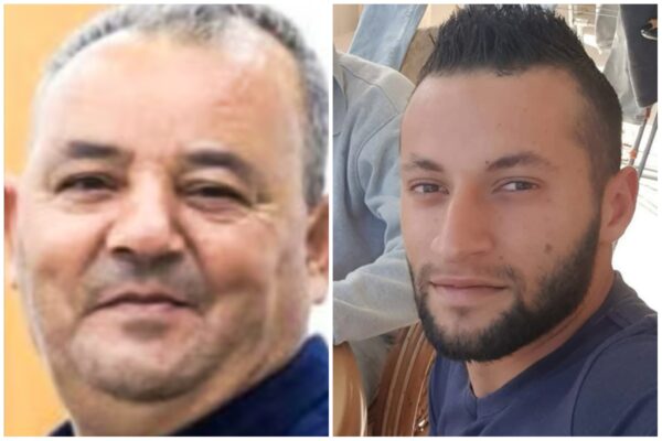 עמאד אגבאריה (משמאל), שנהרג בפיצוץ רכב סמוך למושירפה, ומאג'ד סביח, שנרצח בירי בכפר כנא (צילום: אלבום פרטי)