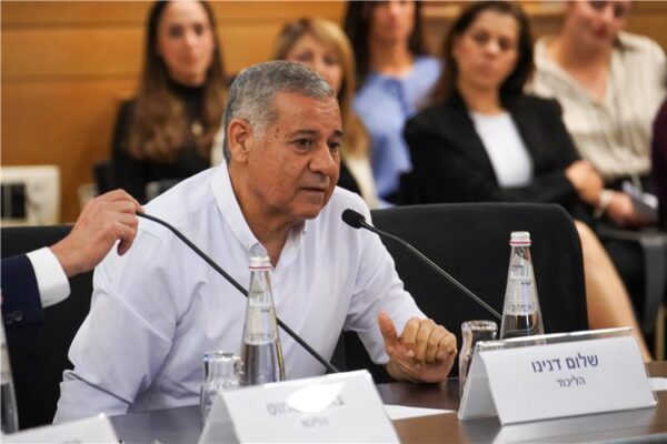 חבר הכנסת שלום דנינו (צילום: דני שם-טוב, דוברות הכנסת)