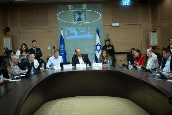 ועדת החוקה (צילום: יונתן זינדל/פלאש90)