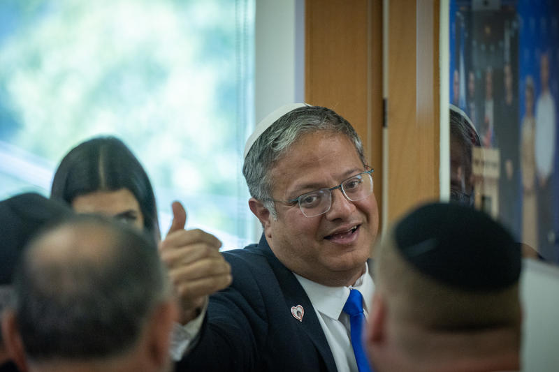 השר לביטחון לאומי איתמר בן גביר (צילום: יונתן זינדל/פלאש90)