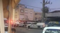 זירת ירי בקלנסווה (צילום: לפי סעיף 27א לחוק זכויות יוצרים)