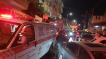 זירת הרצח הכפול ביפיע (צילום: תיעוד מבצעי מד"א)