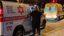 זירת הרצח בכפר קרע (צילום: תיעוד מבצעי מד"א)