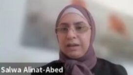 Dr. Salwa Alinat-Abed (Screenshot: Davar)