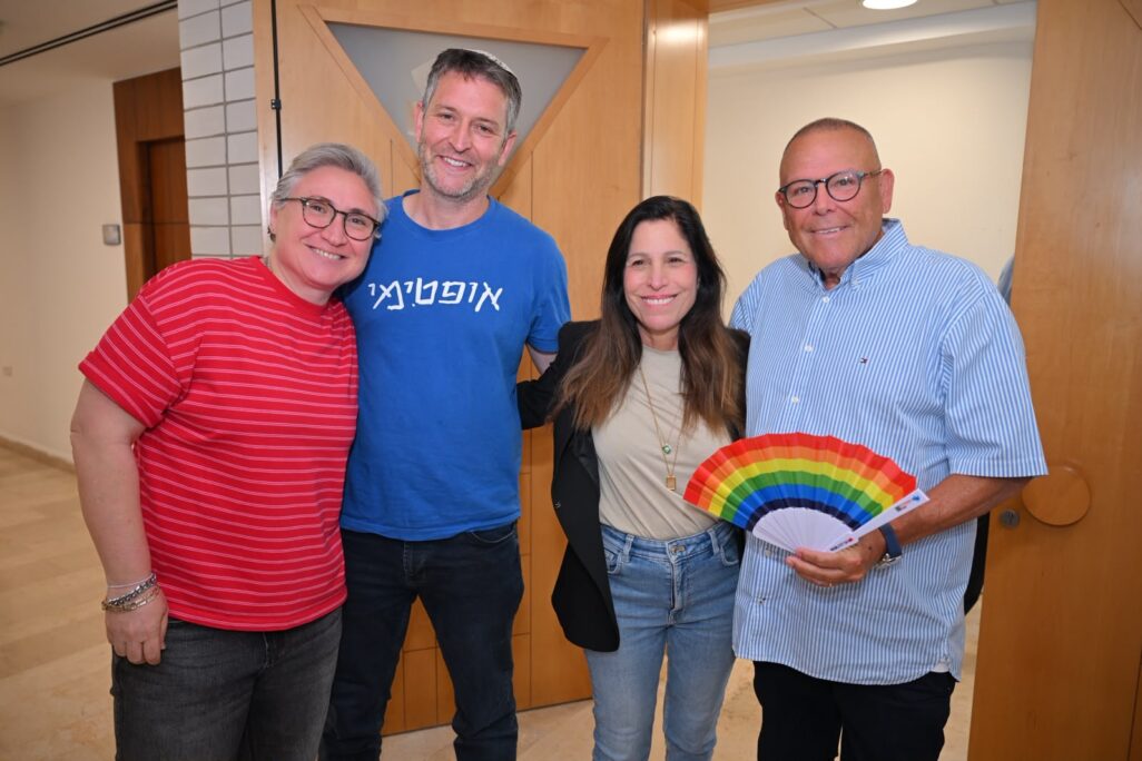 יו"ר ההסתדרות ארנון בר-דוד באירוע חודש הגאווה בבית ההסתדרות (צילום: אלעד גוטמן / דוברות ההסתדרות)