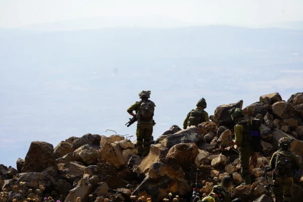 כוחות צה"ל בתרגיל למפקדים בצפון (צילום: דובר צה"ל)