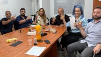 חתימת הסכם קיבוצי בגלידות פלדמן (צילום: דוברות ההסתדרות)