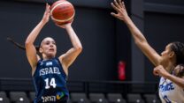 גל רביב במדי נבחרת העתודה (צילום: FIBA)