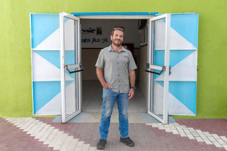 צחי אוברמן. "העבודה על הטיול יצרה 'באז' בשכבה" (צילום: כדיה לוי)