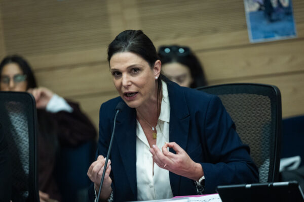 אפרת רייטן. "קרעי ודיסטל הפכו את הכנסת לקרקס והכל כדי לחלק הטבות לערוצי הטלוויזיה שמשרתים את הממשלה" (צילום: יונתן זינדל/ פלאש 90)