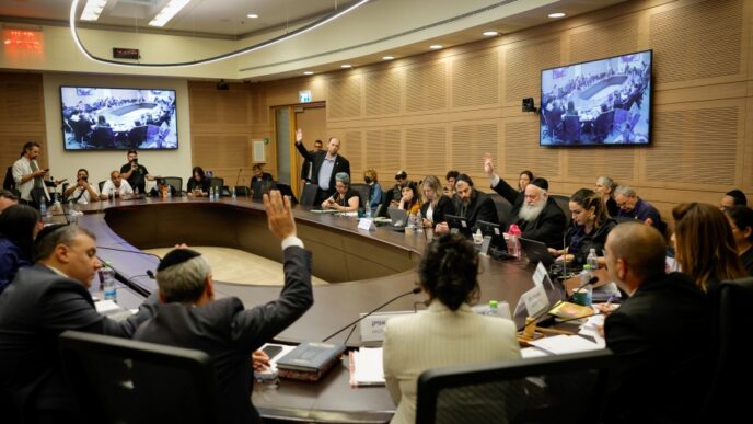 בלי הסעיף הטעון: ועדת הכנסת אישרה את חוק יסוד לימוד תורה לקריאה שנייה ושלישית