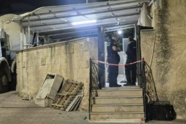 זירת רצח בג'דיידה מכר (צילום: לפי סעיף 27א)