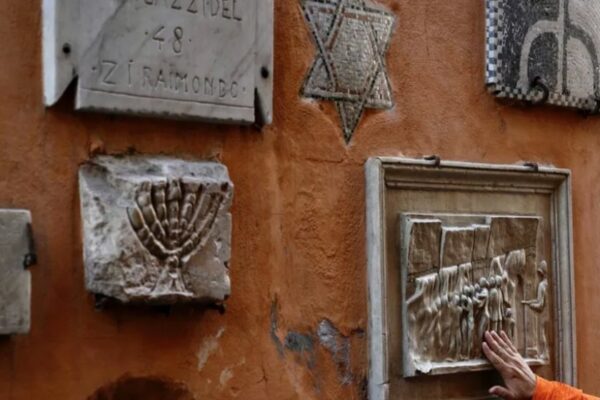 הרובע היהודי ברומא - אילוסטרציה (צילום: AP Photo/Gregorio Borgia)