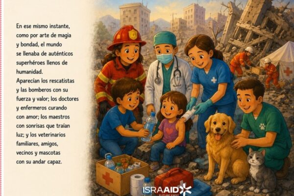 מתוך הספר כשהאדמה רצתה להתמתח (קרדיט: באדיבות ISRAAID)