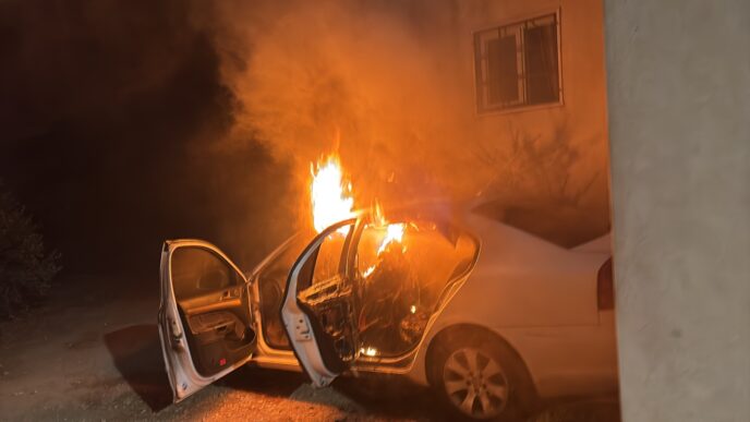 כ-30 פורעים יהודים תקפו בתים ומסגד בכפר בדרום הר חברון