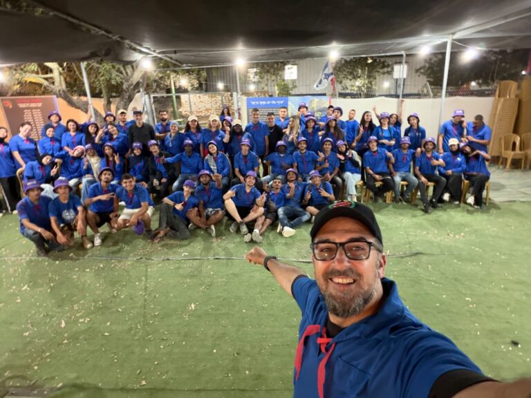 הכשרת מדריכי הסולחה (צילום: דוברות הנוער העובד והלומד)