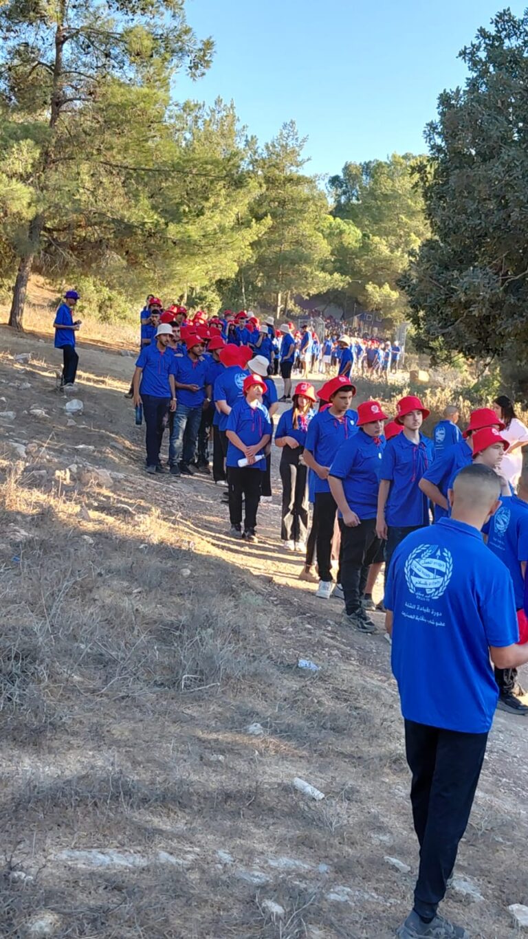 חניכי מחוז צפון (צילום: דוברות הנוער העובד והלומד)