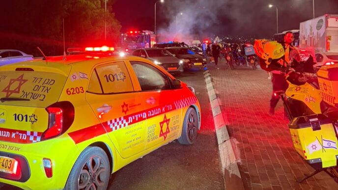 רוכב אופנוע בן כ-20 נהרג בתאונת דרכים ליד כפר יונה