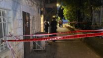זירת רצח בשכונת נחלאות בירושלים (צילום: דוברות המשטרה)