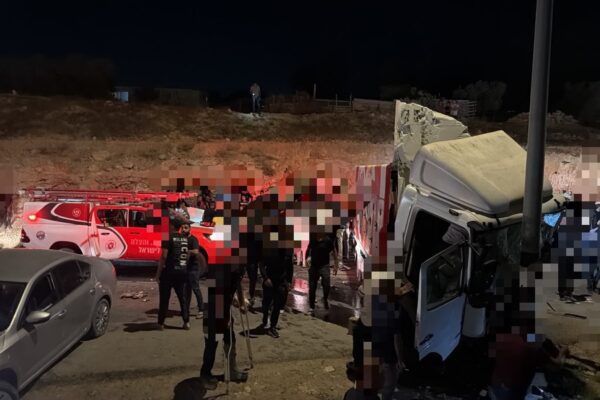 הרוג שלישי בדרכים ביום: גבר בן כ-50 נהרג בתאונה באזור כסייפה