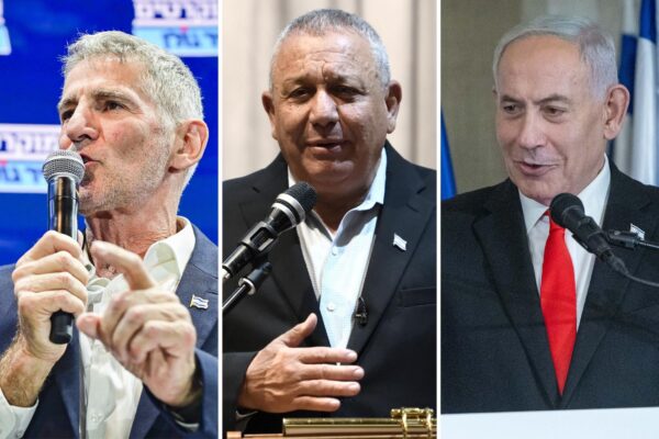 נתניהו, אייזנקוט וגולן (צילומים: פלאש90)
