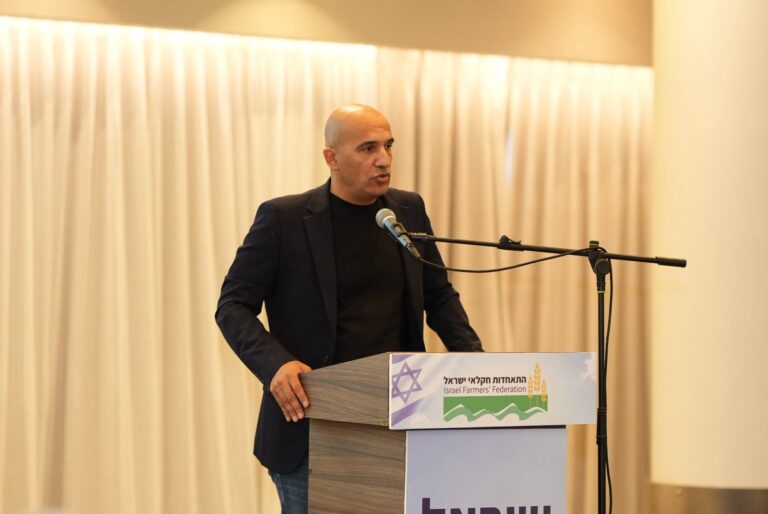 יו"ר התאחדות חקלאי ישראל עמית יפרח. "הגיע הזמן למדיניות חקלאות לאומית ולא כיבוי שריפות" (צילום: מאיה רונן)
