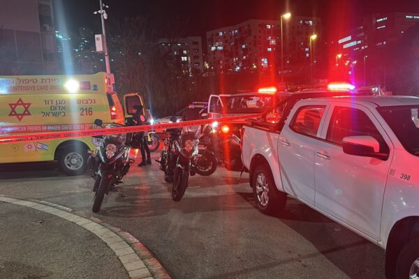 זירת רצח בחיפה (צילום ארכיון: מד"א)