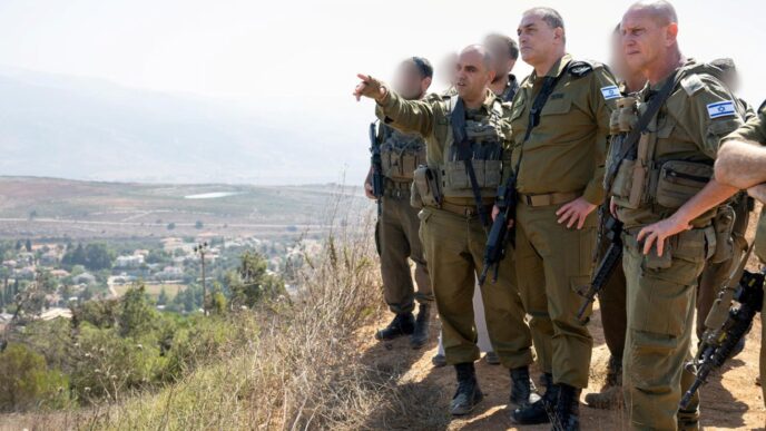 הרמטכ"ל בדרום לבנון לאחר פיצוץ המנהרות בעלי טאהר: "חיזבאללה הורס את לבנון"