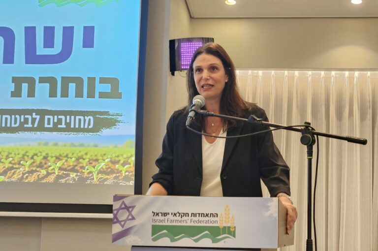 אפרת רייטן. "מעמד החקלאות לא צריך להיות תלוי בגחמות של שר" (צילום: מאיה רונן)