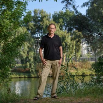 ד"ר דב חנין, יו"ר פורום האקלים הישראלי מייסודו של נשיא המדינה (צילום: יונתן בלום)