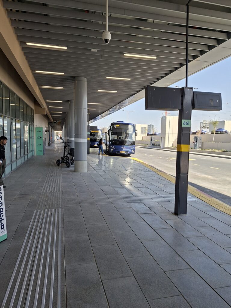 רציף בתחנה (צילום: אמיתי פרץ)